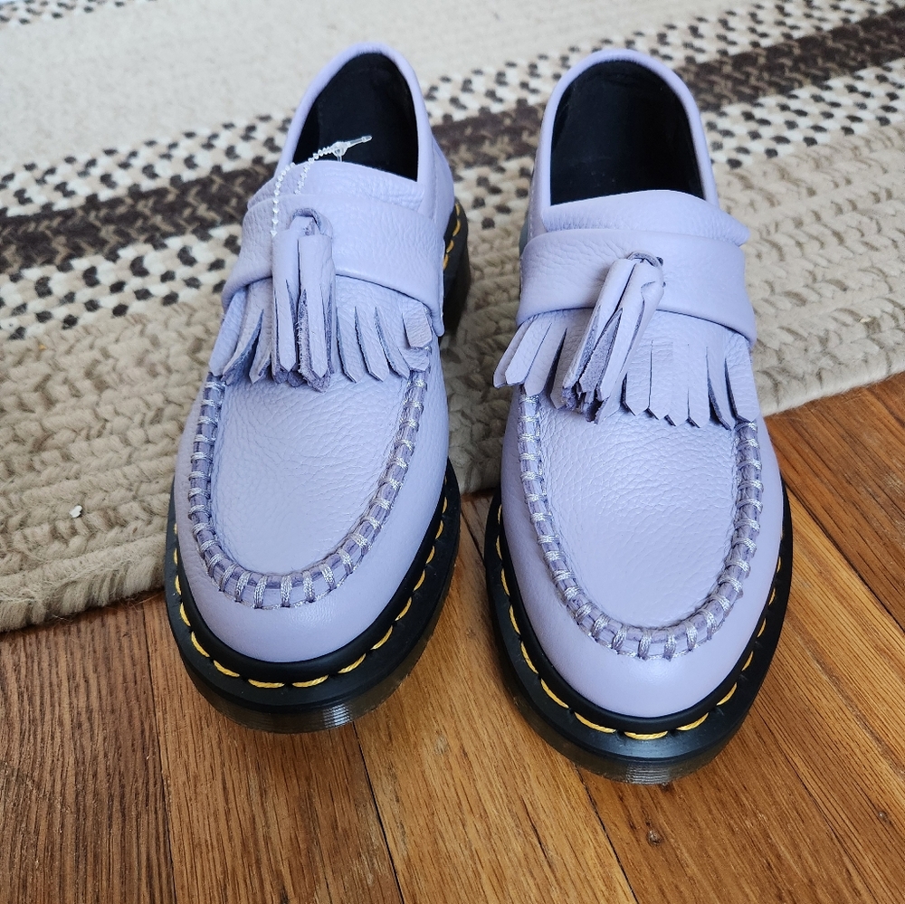 Dr. Martens Leather Adrian Tassle Loafers